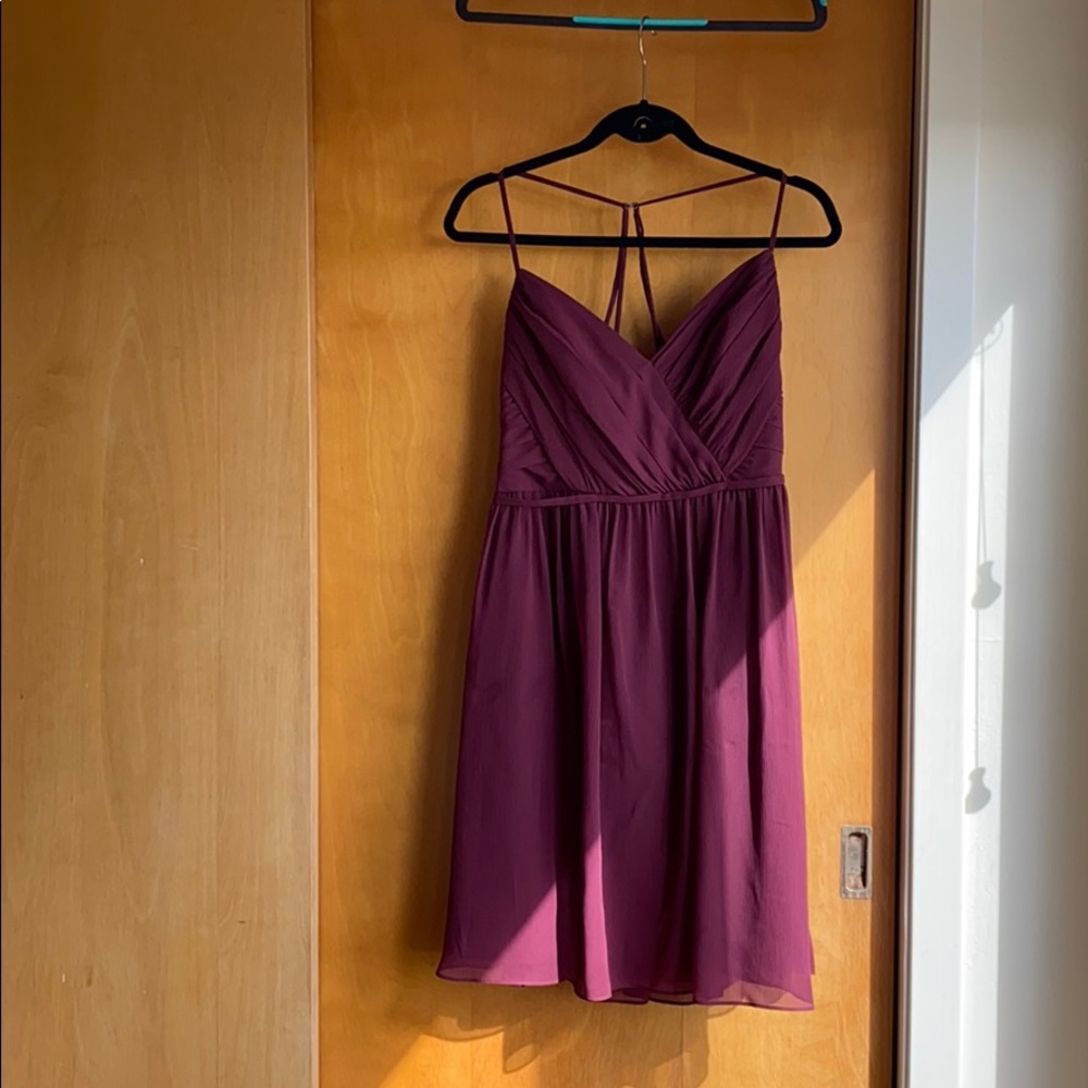 David’s Bridal bridesmaid